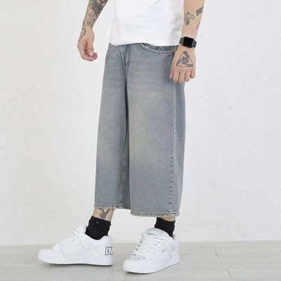 Krótkie Spodenki I8 Denim Sho17 blue