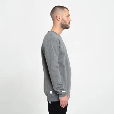 Biuro Ochrony Rapu-Classic Borcrew Outline Bluza Ciemny Szary