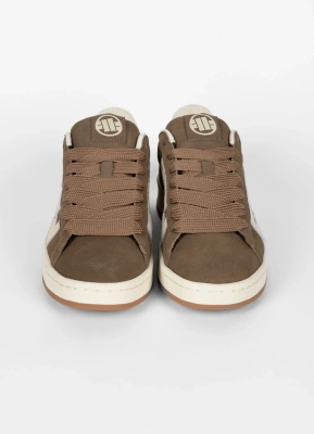 Buty Buty Pit Bull Walker Logo brązowe