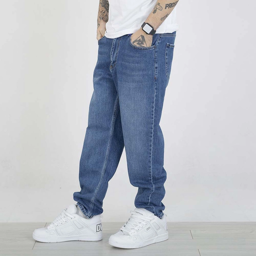 Spodnie I8 Denim BOY63 niebieskie