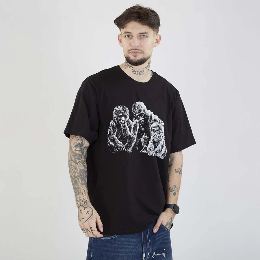 Koszulka Stoprocent Baby Gorilla czarna