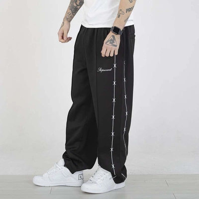 Spodnie dresowe Stoprocent Wire czarne