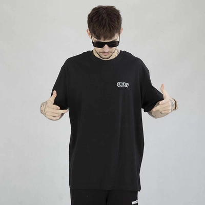 Koszulka Smerfy Baggy Cartoon czarna