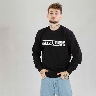 Bluza Pit Bull crewneck Terry Hilltop czarna
