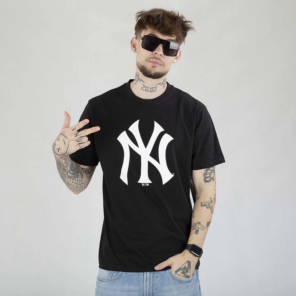 T-shirt 47 Brand MLB New York Yankees Imprint Echo 544088 czarny