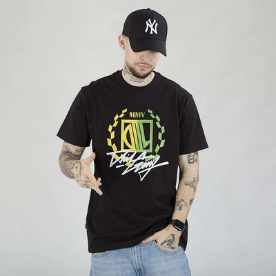 Koszulka Diil Laur Gang czarna biała