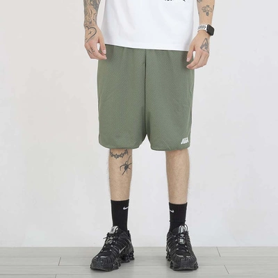 Spodenki Jigga Wear Small Outline Reversible Mesh czarne zielone