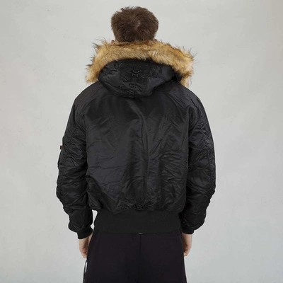 Kurtka Alpha Industries 45P Hooded 144103 czarna