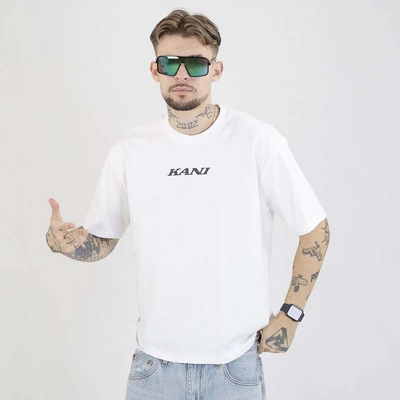 Koszulka Karl Kani Retro Patch Print PD00007514 biała