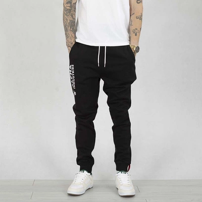 Spodnie dresowe Alpha Industries Basic SL 116370 czarne