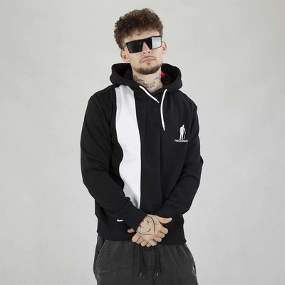 Bluza Hoodie Street Autonomy Pitt czarno biała