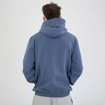 Bluza Hoodie Mass ZIP Patch niebieska