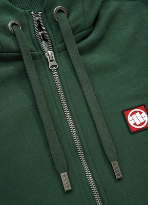 Bluza Pit Bull Hoodie Zip Hilltop 22 ciemno zielna