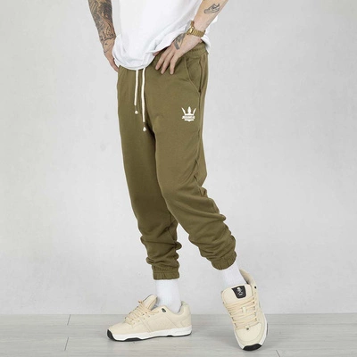 Spodnie Dresowe Jigga Wear Crown khaki