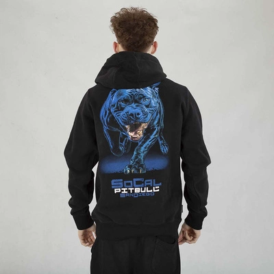 Bluza Pit Bull Hoodie In Blue czarna