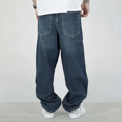 Spodnie Baggy I8 Denim BAG58 ciemne niebieskie