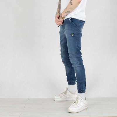 Spodnie Grube Lolo Dymek 005 medium wycierane 