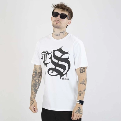 Koszulka Ciemna Strefa Chicano Gotyk biała