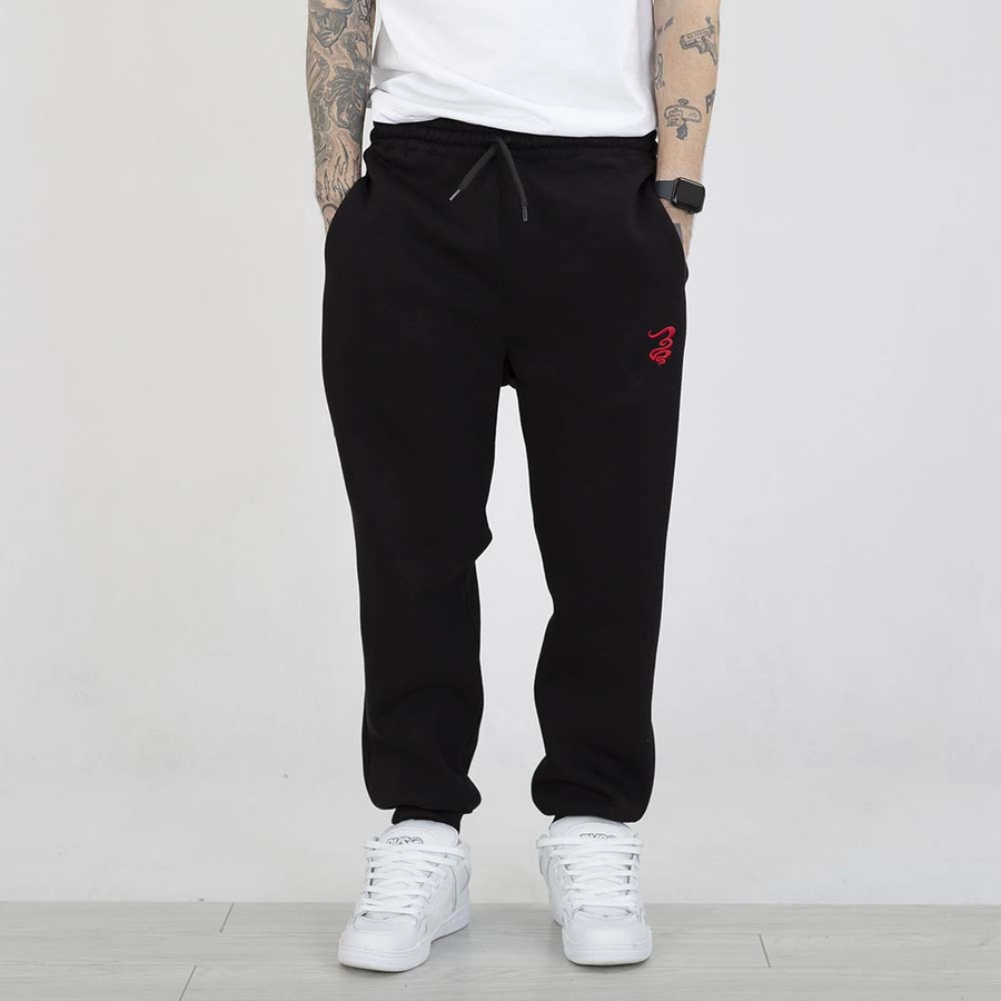 Dresy Grube Lolo Dymek Haft czarno czerwone