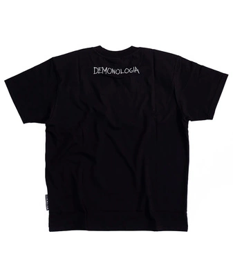 Koszulka Demonologia Nożyczki czarno biała