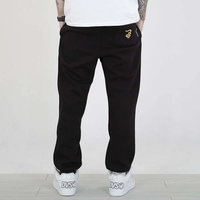 Dresy Grube Lolo Dymek Haft Back czarno złote