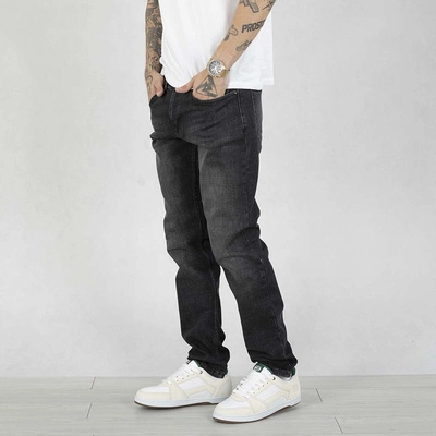 Spodnie Regular I8 Denim REG01 black jeans