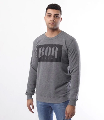 Biuro Ochrony Rapu-Bor New Bluza Ciemny Szary