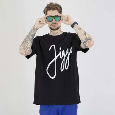 Koszulka Jigga Wear Baggy Big Tag czarna