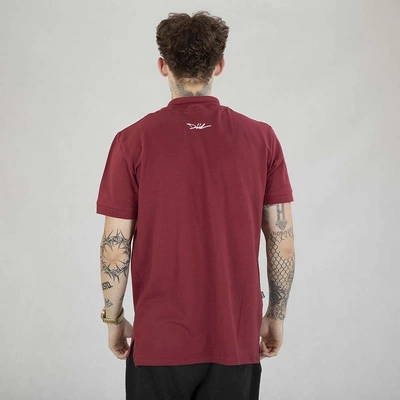 Koszulka Polo Diil Disco bordowa