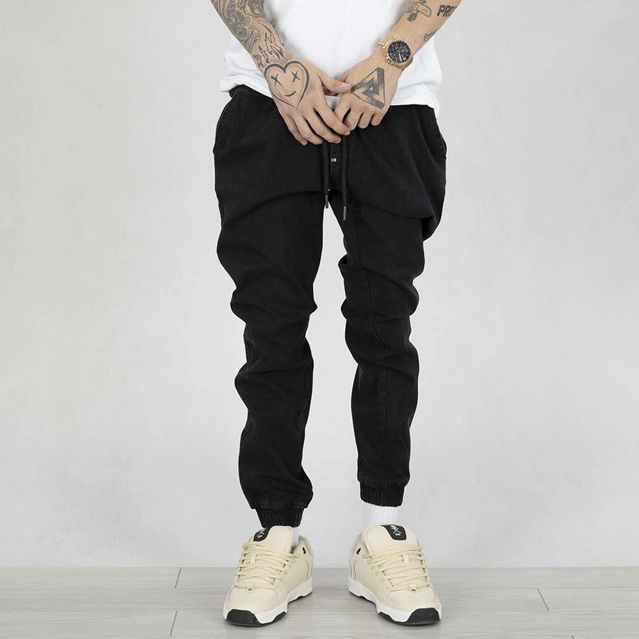 Spodnie Jogger Moro Sport Classic Stitching Moro black jeans