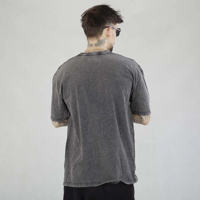 Koszulka Moro Sport Gold Laur czarny sprany