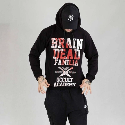 Bluza Brain Dead Familia Hoodie Occult Academy Blood czarna
