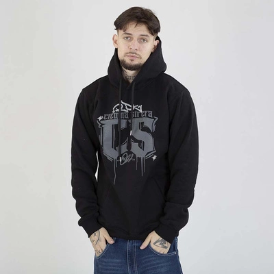 Bluza Hoodie Ciemna Strefa Gotyk Graffiti czarna