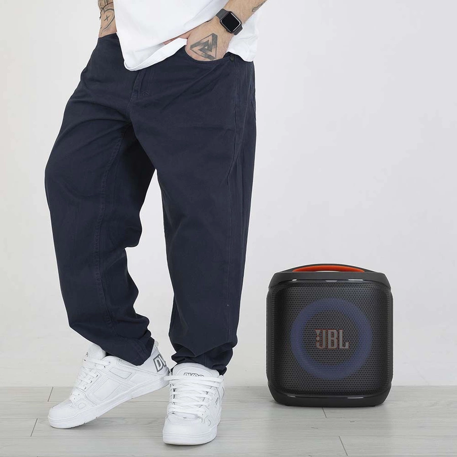 Spodnie Mass Pants Baggy Fit Slang granatowe