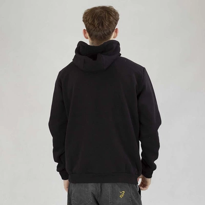 Bluza Ganja Mafia Hoodie Podpis Mini Gold czarna