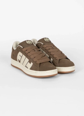 Buty Buty Pit Bull Walker Logo brązowe