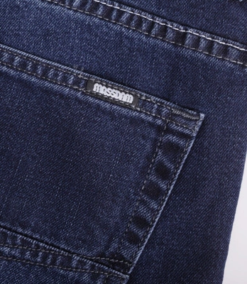 Mass DOPE Jeans Tapered Fit Dark Blue