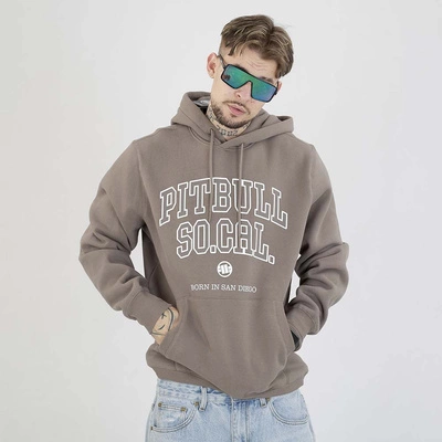 Bluza Pit Bull Hoodie So Cal szarobrązowa
