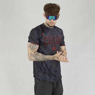 Koszulka Chada Akademiks FBL czarna