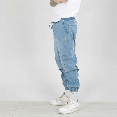 Spodnie Jogger Grube Lolo Roger jasny niebieski