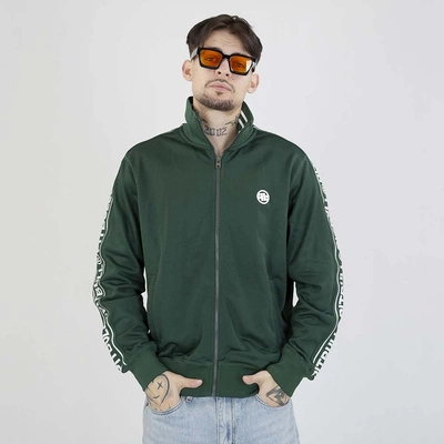 Bluza Pit Bull Crewneck Zip Tape Logo zielona