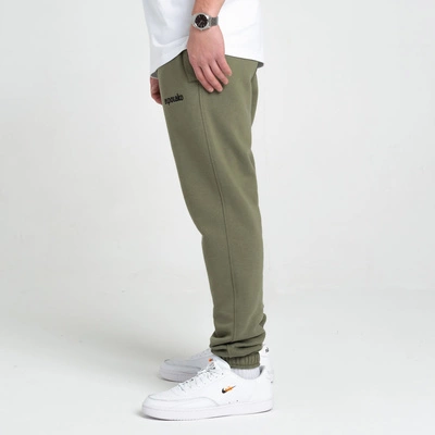 Spodnie Dresowe Slim El Polako Mini Khaki