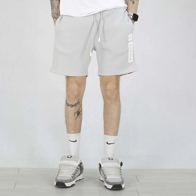 Krótkie spodenki Alpha Industries Print 146365 szare