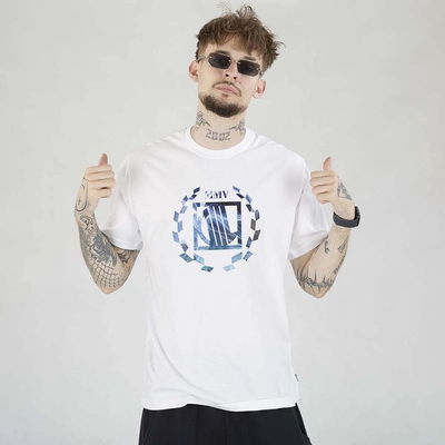 Koszulka Diil Laur High biała niebieska