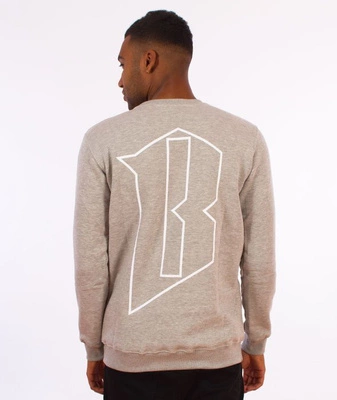 Biuro Ochrony Rapu-New Borcrew Bluza Szara