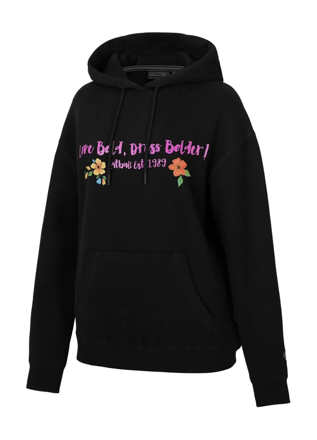 Bluza Pit Bull Hoodie Happy-Pit czarna