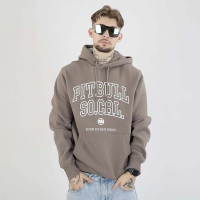 Bluza Pit Bull Hoodie So Cal szarobrązowa