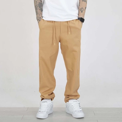 Spodnie Jigga Wear Chino brązowe