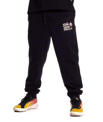 Spodnie dresowe Brain Dead Familia Mózg czarne