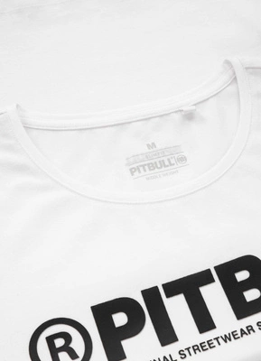 Koszulka Pit Bull Slim Fit Pitbull R biała